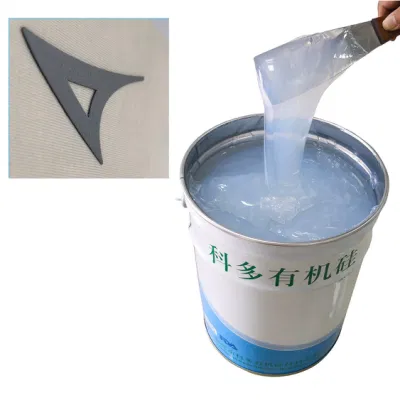 Excellent Quality Liquid Silicone Rubber Material Used for Textile Label Screen Printing Ink