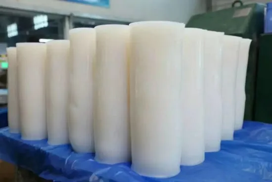 High Quality Fumed Grade Platinum Transparent Htv Solid Silicone Rubber