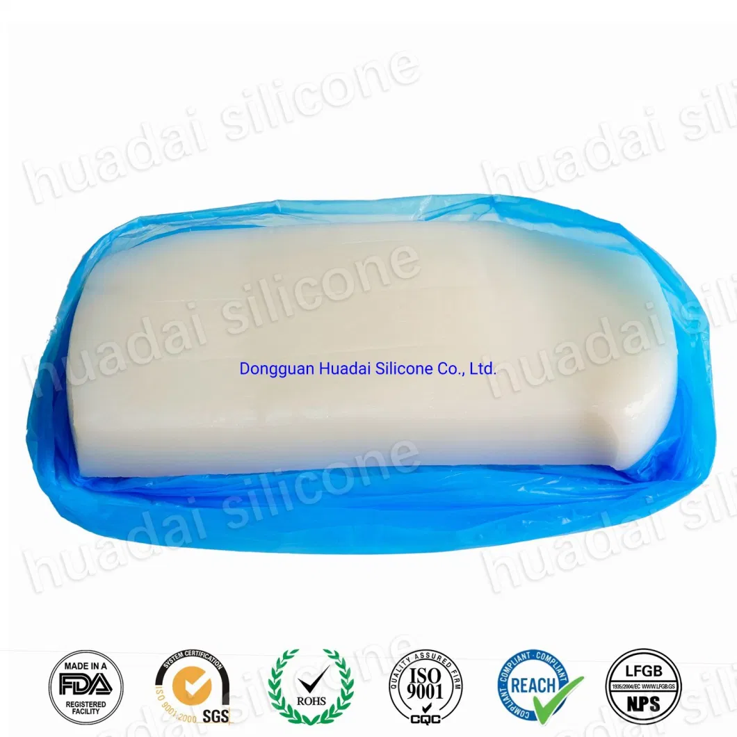 High Temperature Resistances Solid Silicone Rubber Full Hardness 10-90 Shore a Good Tear Strength