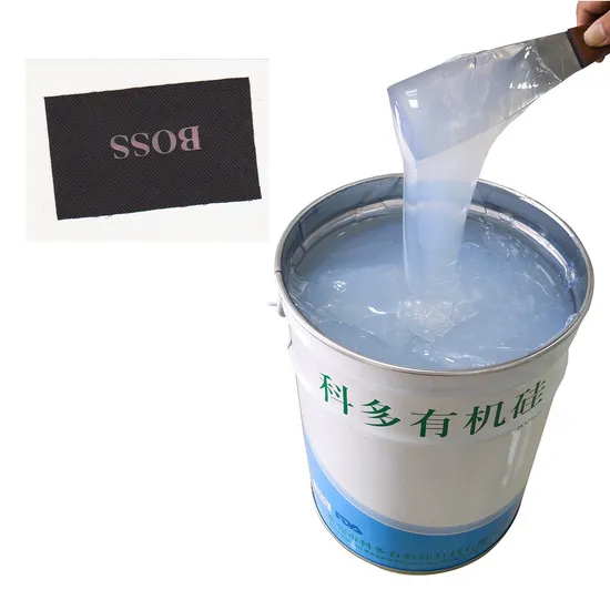 Liquid Silicone Rubber Material for Textile Coating Printing Molding 