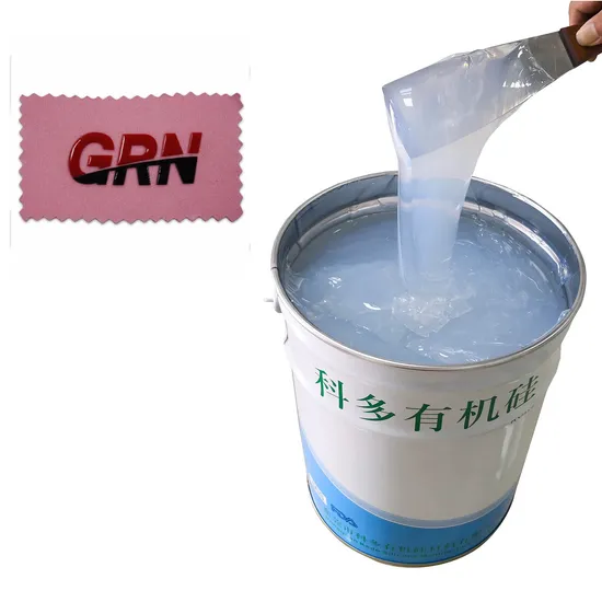 Factory Wholesale Silk Screen Printing Liquid Silicone Rubber Material for Textile Coating Printing 