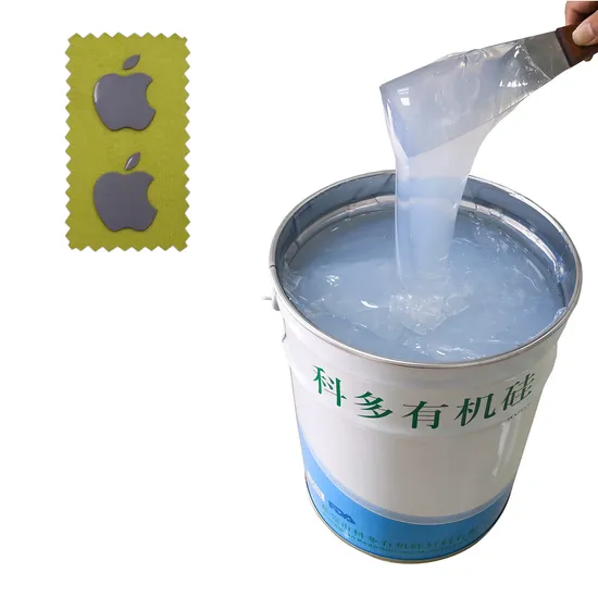 High Quality Screen Printing Liquid Silicone Rubber Material for Textile Coating Printing 