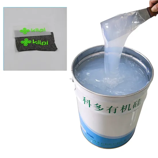 Hot Selling Liquid Silicone Rubber Material for Textile Label Screen Printing Ink 