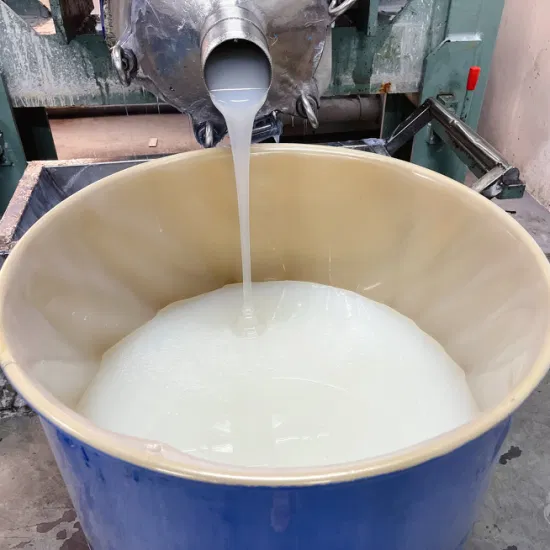 Gas Phase Transparent Colorless Food Grade Injection Molding Liquid Silicone Rubber Raw Material